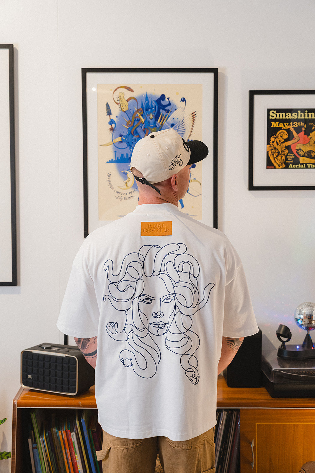THE MEDUSA TEE // WHITE