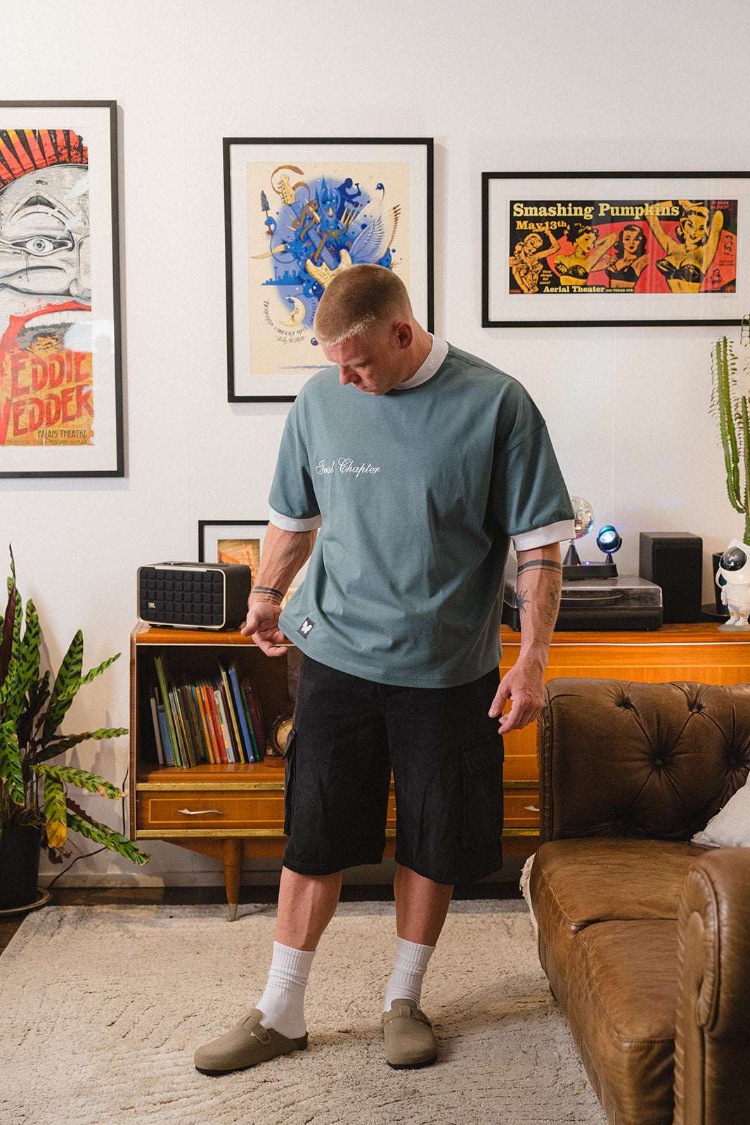 THE SIGNATURE TEE // TIDE BLUE