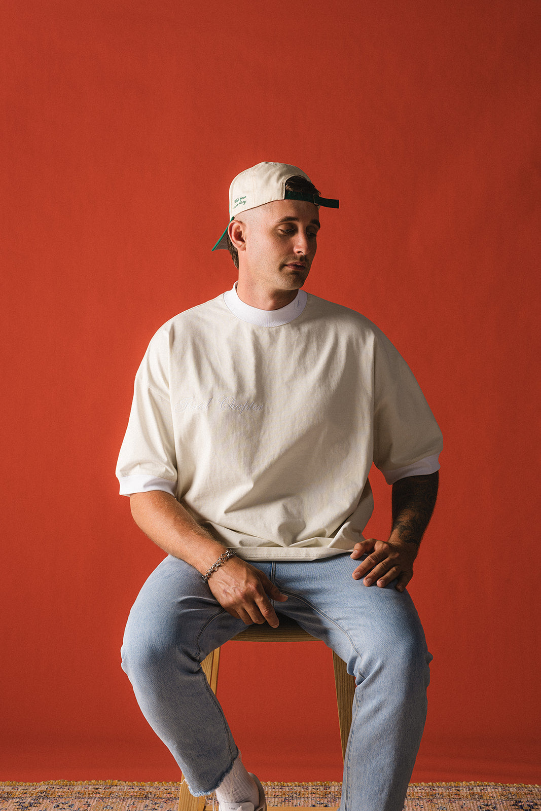 THE SIGNATURE TEE // CREME