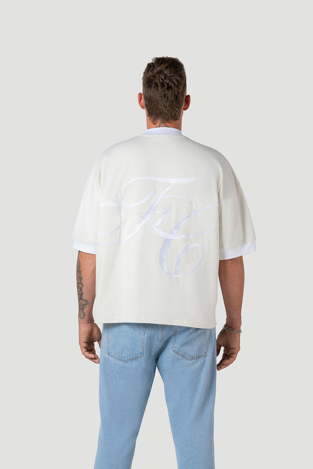 THE SIGNATURE TEE // CREME