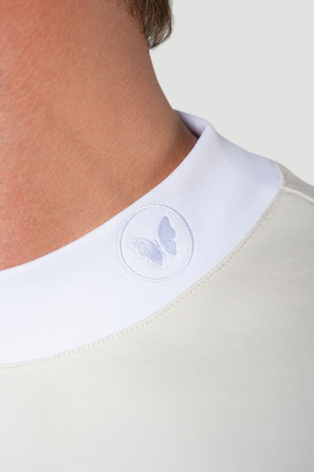 THE SIGNATURE TEE // CREME