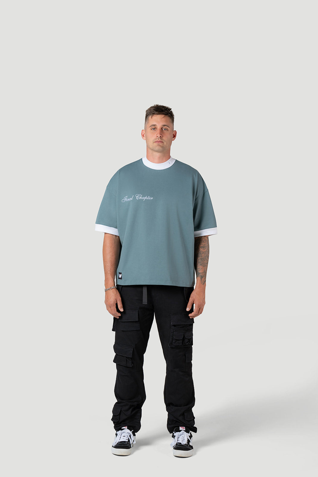 THE SIGNATURE TEE // TIDE BLUE