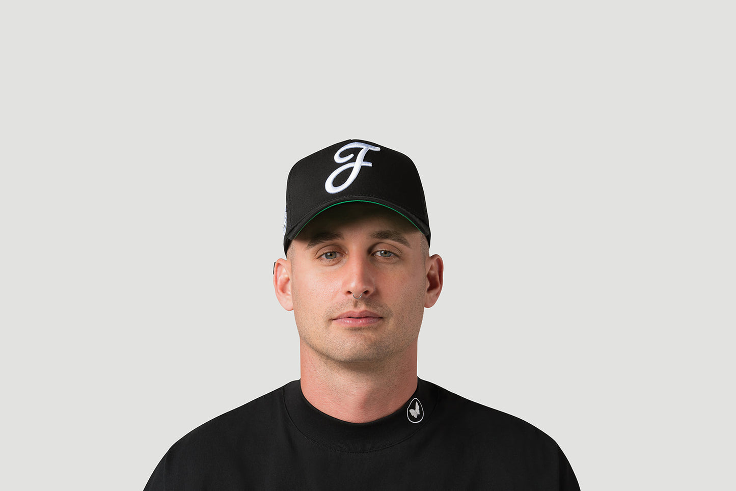 THE STAPLE STRAPBACK // BLACK