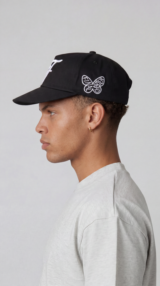 THE STAPLE STRAPBACK // BLACK