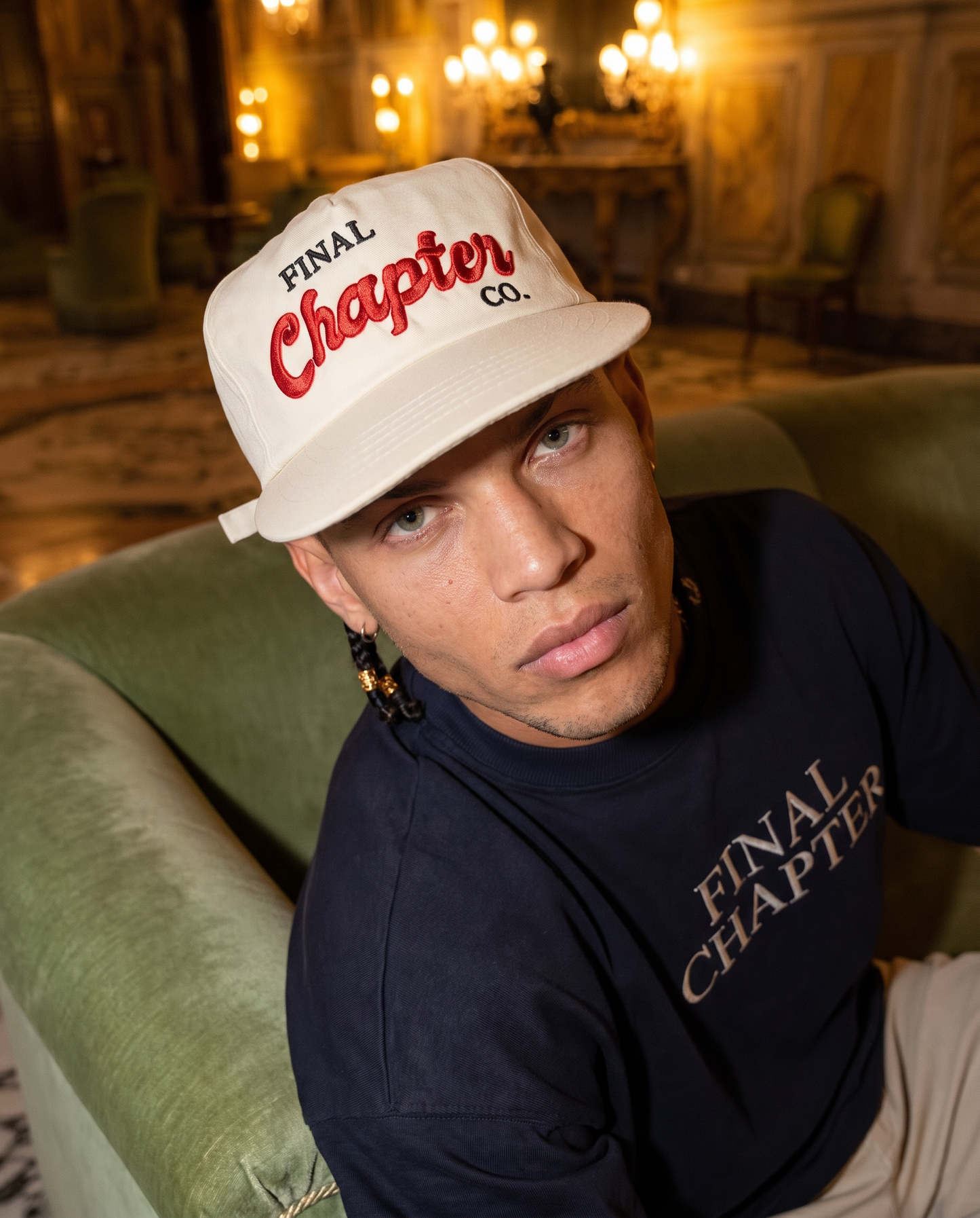 THE VINTAGE STRAPBACK // CREME