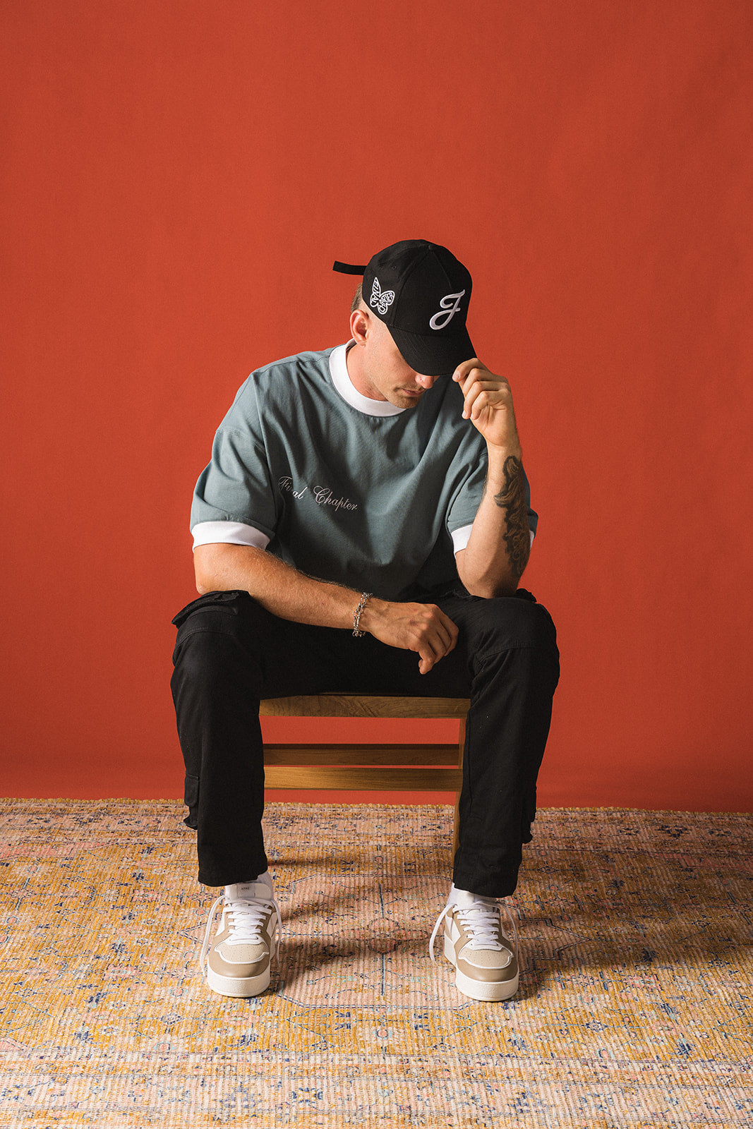 THE STAPLE STRAPBACK // BLACK