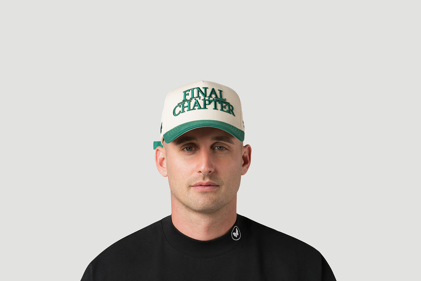 THE CLASSIC STRAPBACK // GREEN & CREME