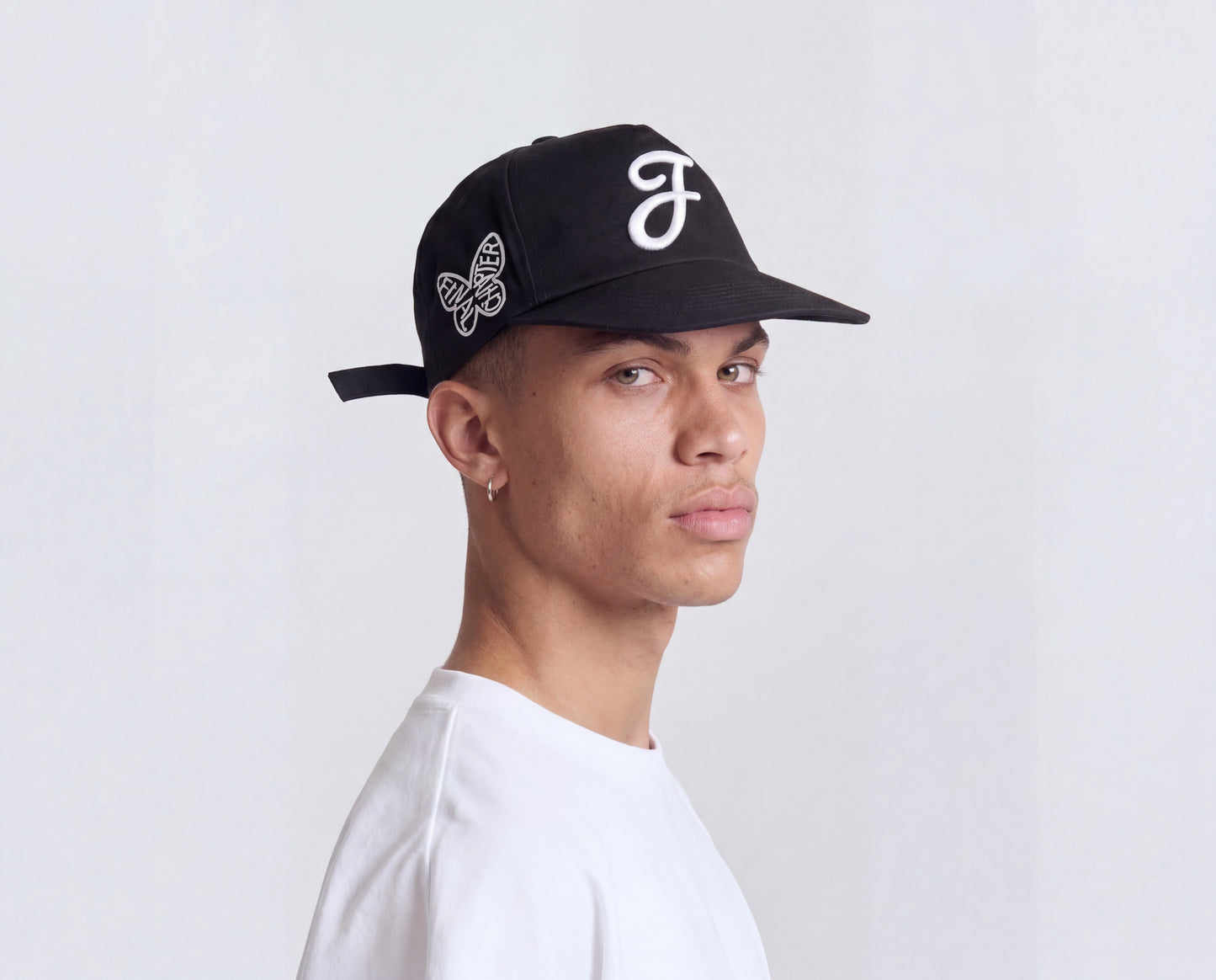 THE STAPLE STRAPBACK // BLACK